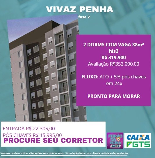 VIVAZ – PENHA VIVAZ – PENHA